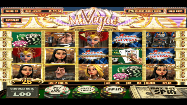 Игровой интерфейс Mr. Vegas 7