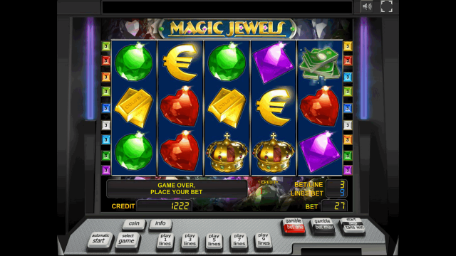 Игровой интерфейс Magic Jewels 4