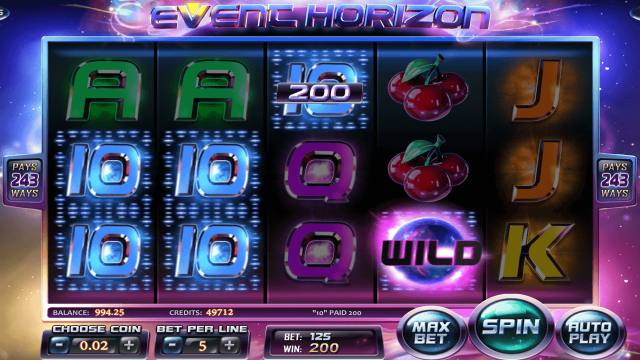 Бонусная игра Event Horizon 4